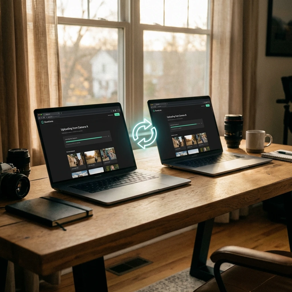 Built for Teams. Sync Multiple Shooters Instantly.
